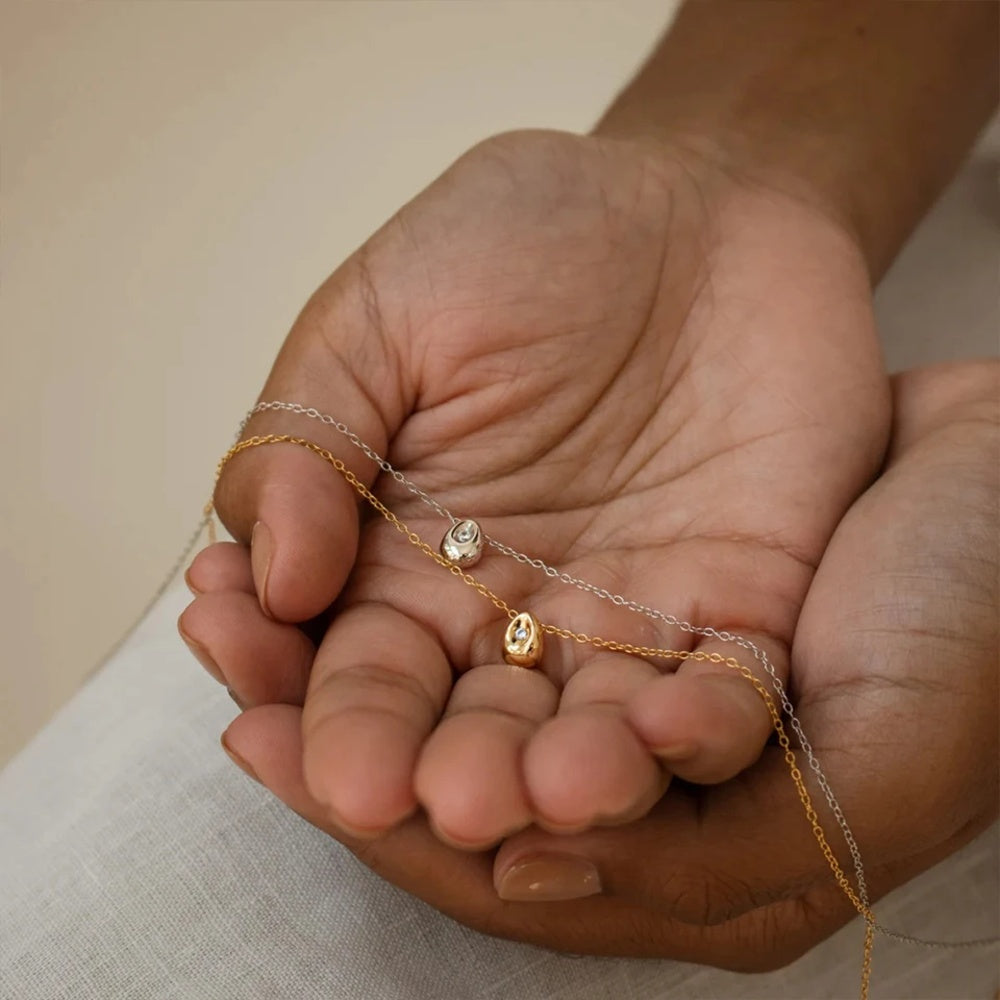 Emelie Halsband rostfritt stål