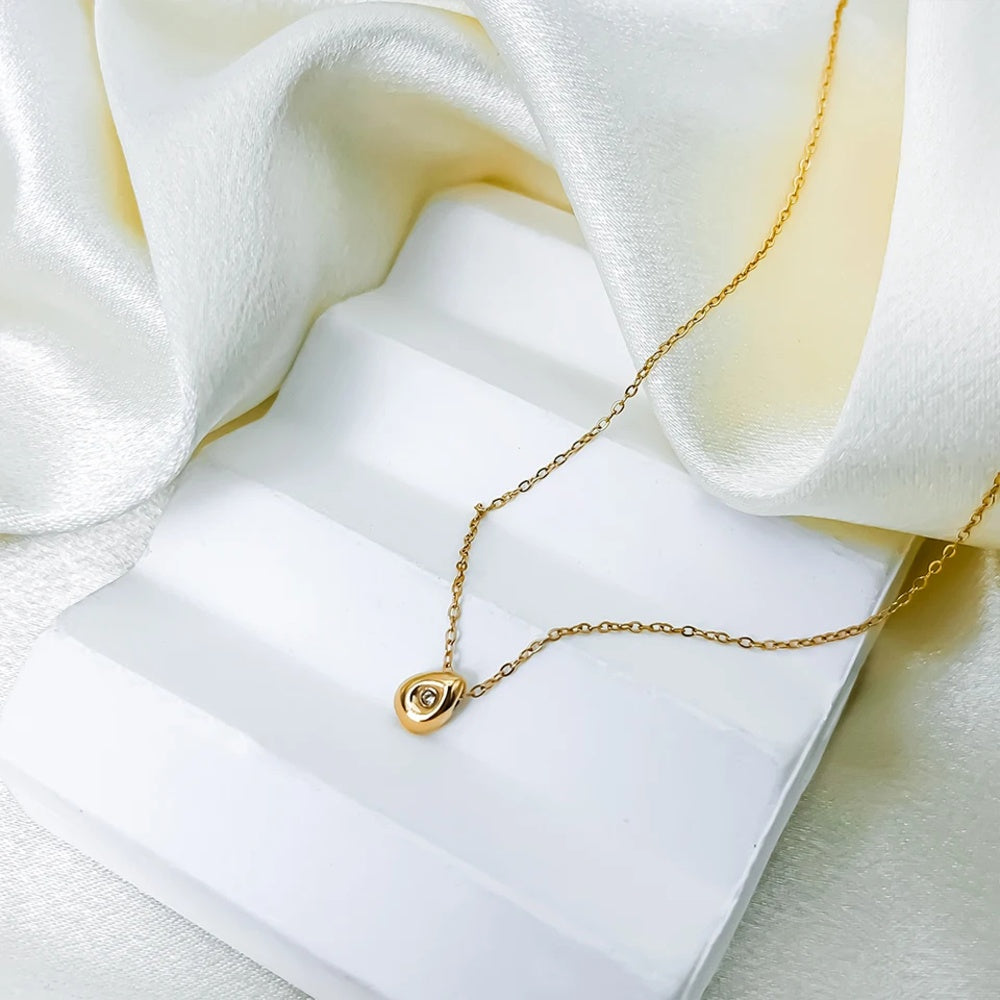 Emelie Halsband rostfritt stål